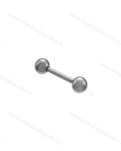 Pre orecchini System 75 barbellis pallina