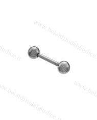 Pre orecchini System 75 barbellis pallina
