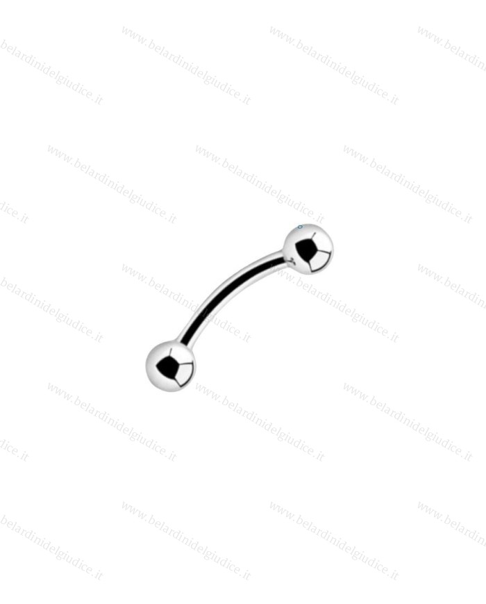 Piercing Barretta curva 10 mm