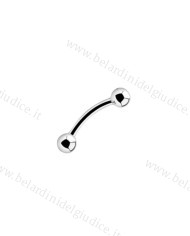 Piercing Barretta curva 10 mm
