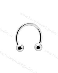 Piercing Barretta circolare 8 mm