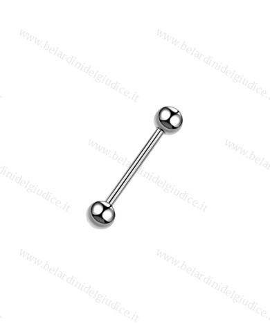 Piercing Barretta 14 mm in titanio