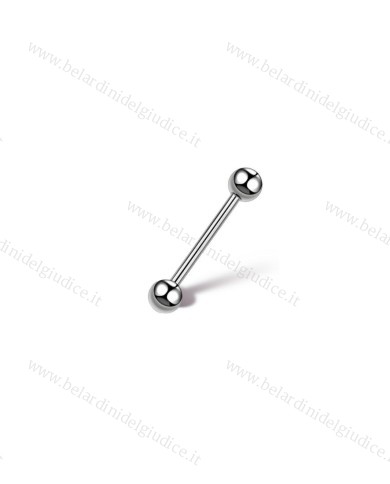 Piercing Barretta 10 mm in titanio