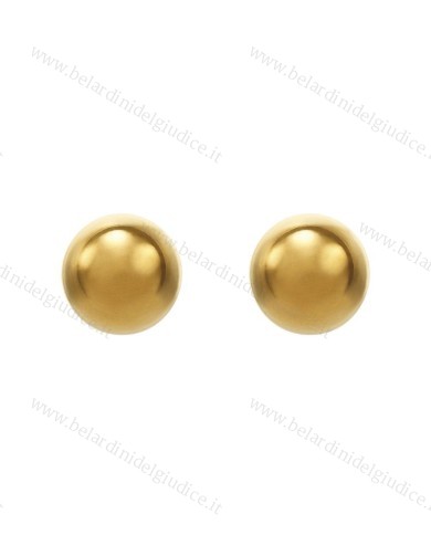 Pre orecchini System 75 pallina dorata 3mm