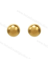 Pre orecchini System 75 pallina dorata 3mm