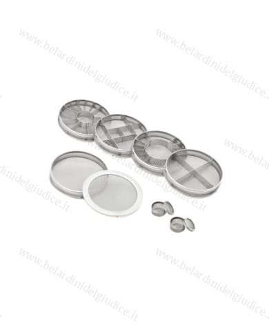 Gabbia con cestelli in acciaio inox rivestito rilsan per Elmasolvex VA