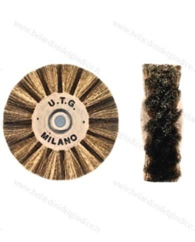 Spazzola Circolare Ottone Ø 80 4 Ranghi