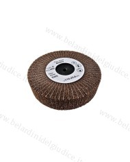 Ruota Lamellare Mista Scotch Brite e Tela Abrasiva Grana 400