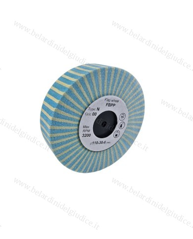 Ruota Lamellare in Panno Camoscio Bicolore