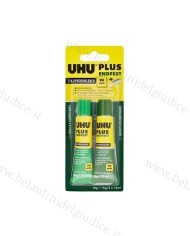 Colla Uhu Plus Bicomponente Verde 90 Min