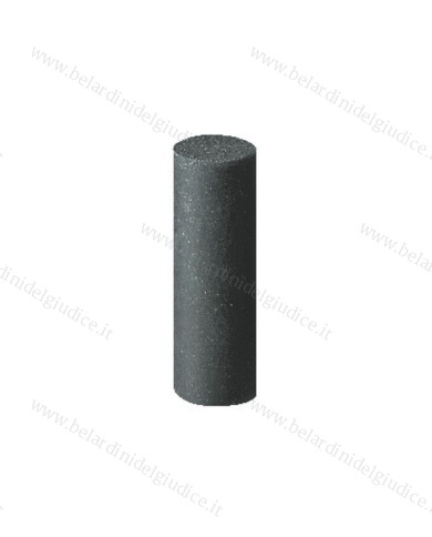 Gommino a Cilindro Busch Nero per Rifinitura Soft Ø 7 x 20 mm