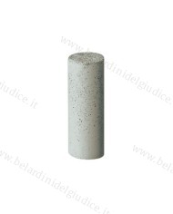 Gommino a Cilindro Busch Grigio per Rifinitura Duro Ø 7 x 20 mm