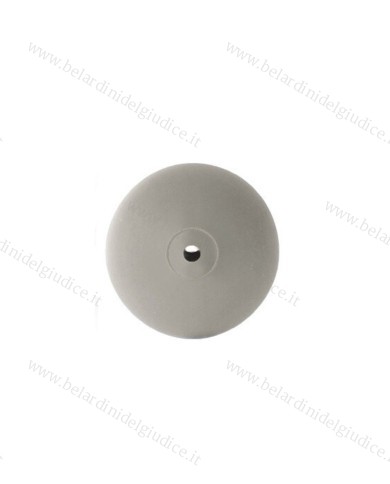Gommino a Ruota Lenticol. Busch Tortora per Lucidatura Anti-Graffio Ø 22 x 3 mm