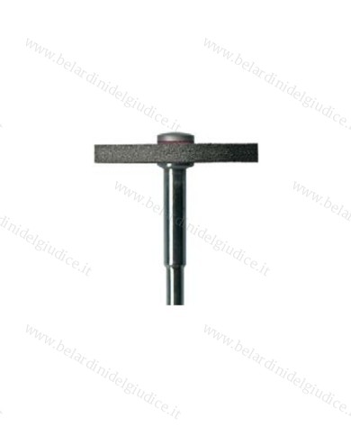 Gommino a Ruota con Gambo Edenta Supermax Grigio Ø 22 x 2 mm