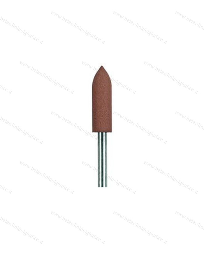 Gommino a Ogiva con Gambo Edenta TopStar Rifinitura Marrone Ø 5 x 16 mm