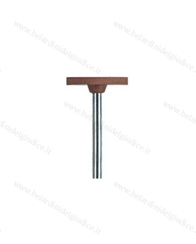 Gommino a Ruota con Gambo Edenta TopStar Rifinitura Marrone Ø 14,5 x 2 mm