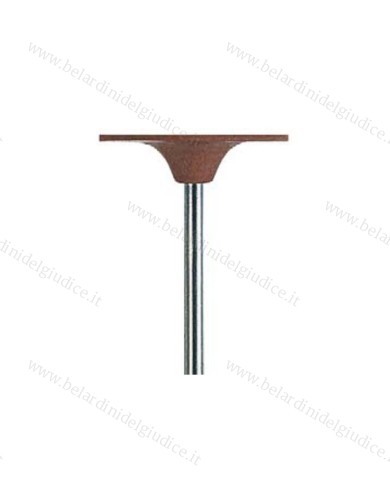 Gommino a Ruota con Gambo Edenta TopStar Rifinitura Marrone Ø 22 x 0,6 mm