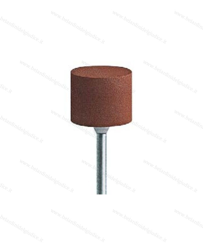 Gommino a Cilindro con Gambo Edenta TopStar Rifinitura Marrone Ø 14 x 12 mm