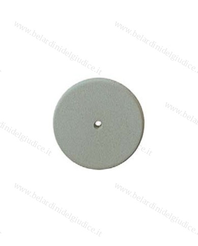 Gommino a Ruota Edenta GemPol Lucidatura Finale Grigio Ø 22 x 3 mm
