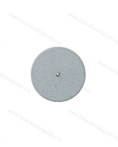 Gommino a Ruota Edenta Titanium Sgrossatura Grigio Ø 22 x 3 mm