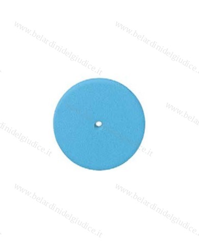 Gommino a Ruota Edenta Titanium Rifinitura Blu Ø 22 x 3 mm