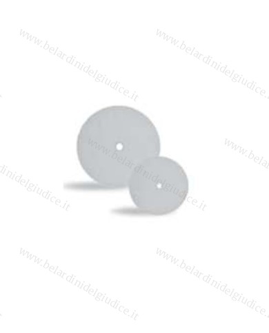 Gommino a Ruota Sgrossatura Universale Bianco Ø 22 x 3 mm