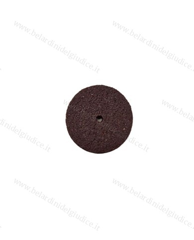 Gommino a Ruota Carborundum Affilatura Marrone Ø 22 x 3 mm