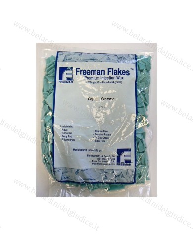 Cera Freeman a Scaglie Verde Acqua per Iniettore