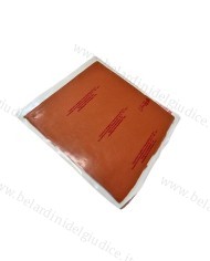 Gomma Siliconica Arancio in Fogli