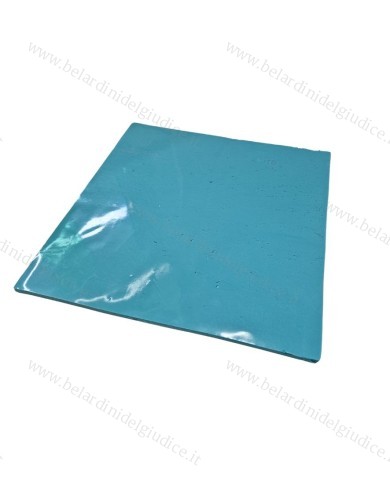 Gomma Siliconica Turchese in Fogli