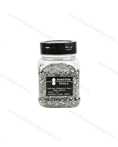 Mix Media di Acciaio Inox Durston per Buratto Meccanico