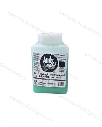 Sapone Liquido Andy Gold per Ultrasuoni