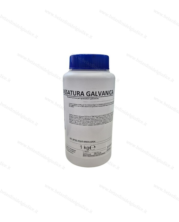 Sgrassatura Galvanica in Polvere