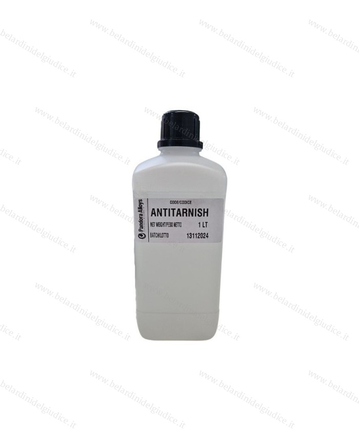 Liquido Antitarnish Protettivo per Argento
