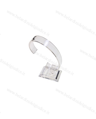 Espositore in plexi trasparente per orologio