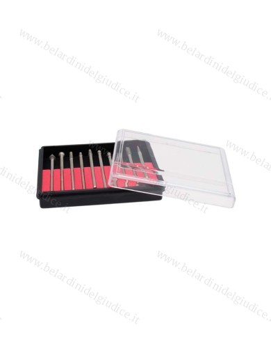 Assortimento di 10 Frese Diamantate