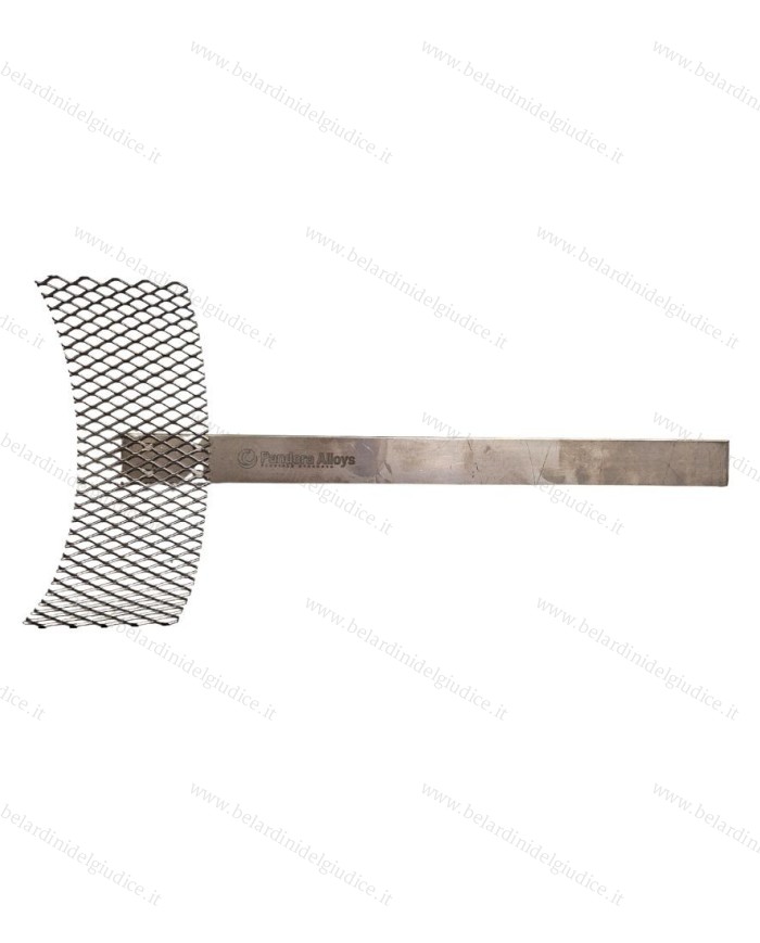 Anodo a Rete in Platino - Titanio Curvo