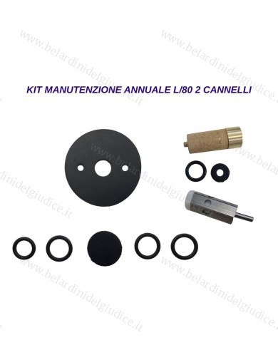Kit Manutenzione Annuale per Saldatrice Elettronica Todescato L/80 2 Cannelli
