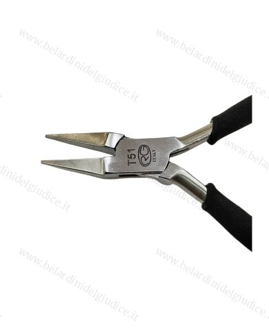 Pinza Becchi Piatti Lisci Punta 1,5 mm