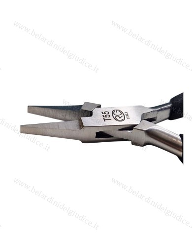 Pinza Becchi Piatti Lisci Punta 3 mm
