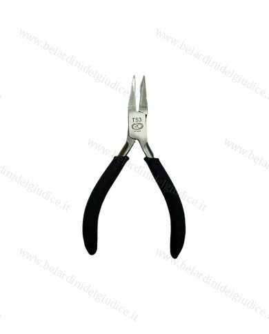 Pinza Becchi Piatti Lisci Punta 5 mm