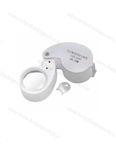 Lente d'Ingrandimento 40x con Luce a LED