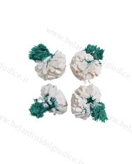 Cartellini in pergamena con filo verde (conf. 500 pz.)